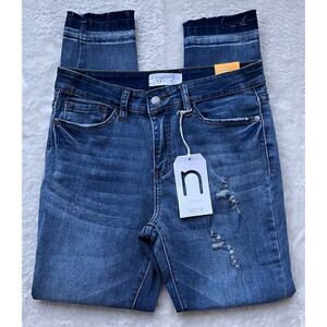 NWT Nature Denim by KanCan Juniors Ankle Skinny Mid Rise Jeans